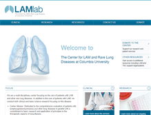 Tablet Screenshot of lamlab.org